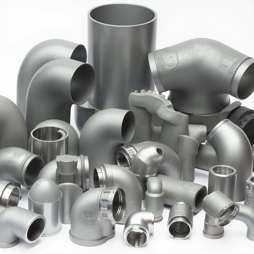 Sortiment an Fittings und Adaptern